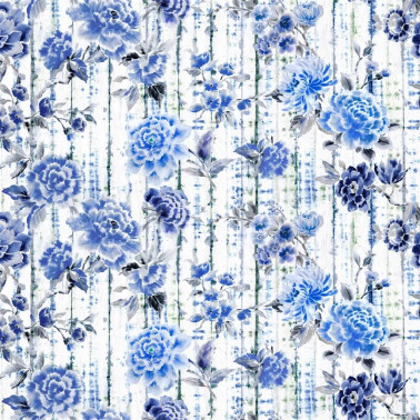 Kyoto Flower Indigo FDG3081-01