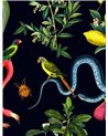 WALLPAPER - GARDEN OF EDEN - NIGHT NAVY