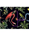 WALLPAPER - GARDEN OF EDEN - NIGHT NAVY