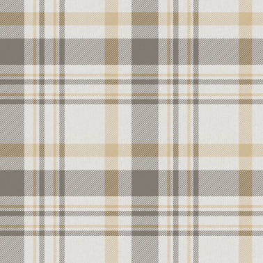 Plaid Grey Ocher 1906-3