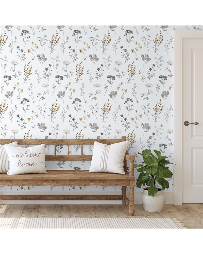 Botanical Grey Ocher 1901-2