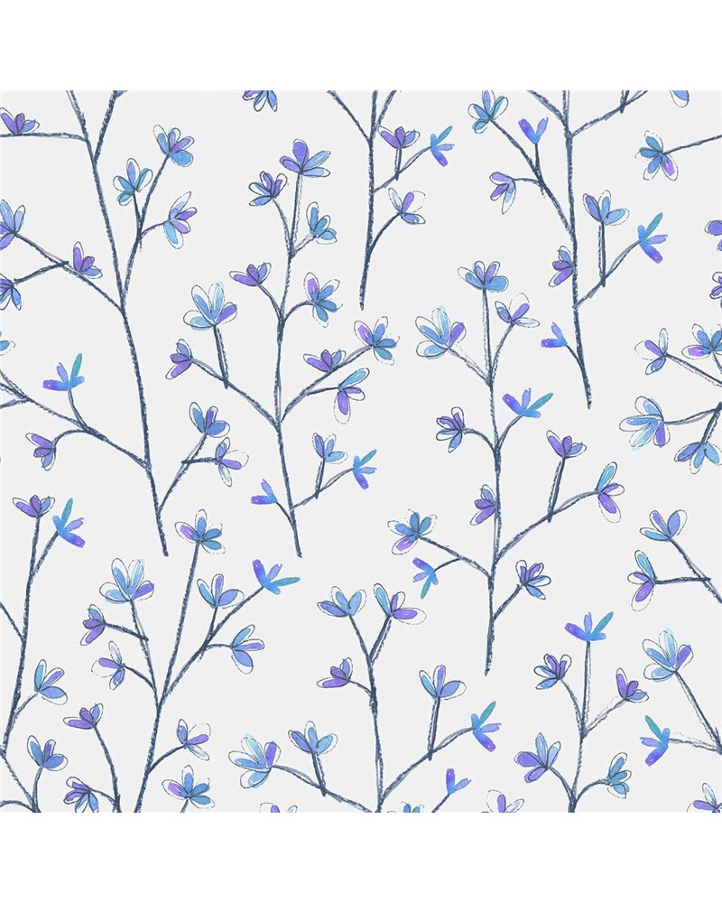 Ophelia Bluebell Linen