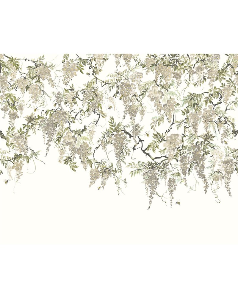 Trailing Wisteria Linen ICN50113M