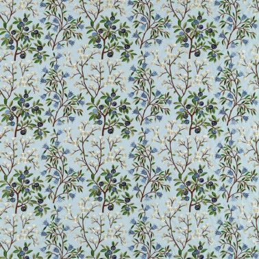 Foraging Embroidery Dawn Blue DARF237316