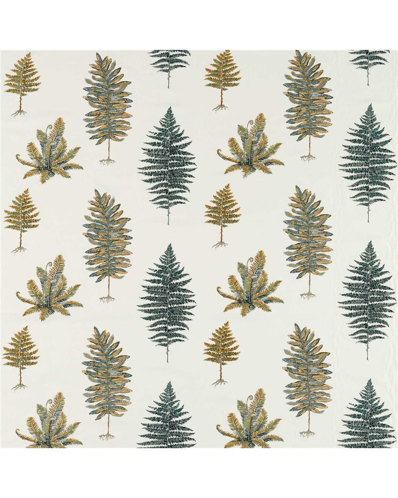 Fernery Embroidery Forest Green DARF237320