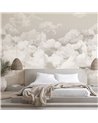 Clouds Taupe Grey 26783