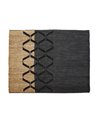 ALFOMBRA 200X250 YUTE NEGRO/NATURAL REF.-82002-00