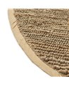 ALFOMBRA 250X250 YUTE/ALGODÓN NATURAL REF.-80934-00