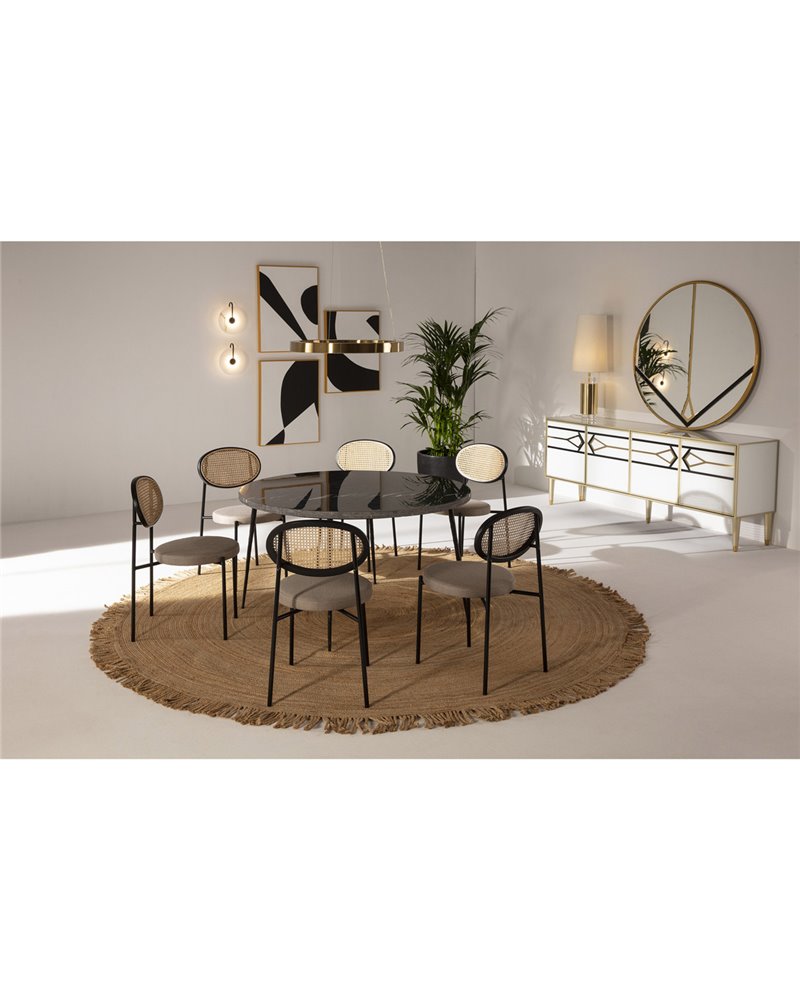 ALFOMBRA 250X1X250 YUTE NATURAL REF.-80927-00
