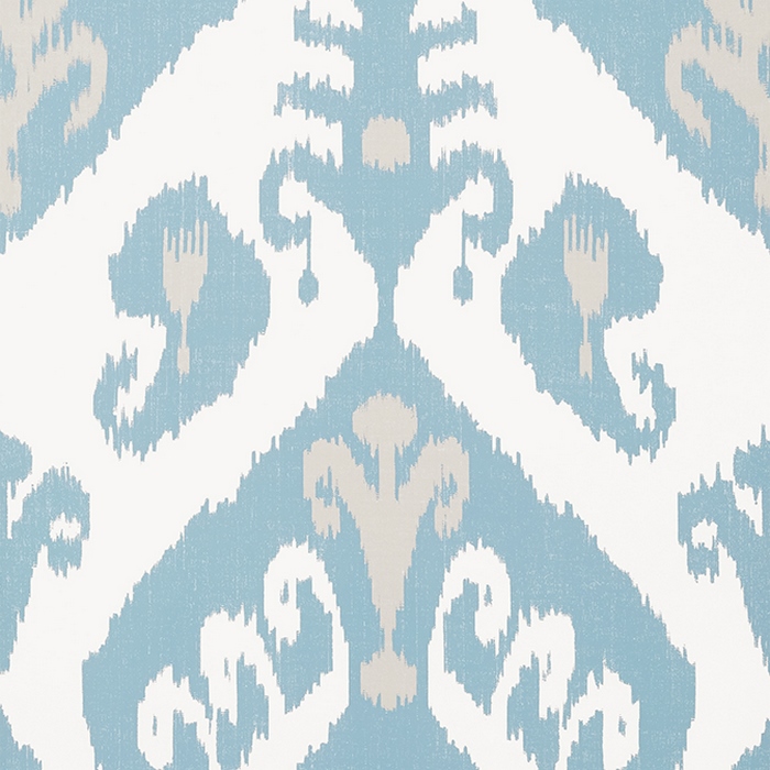 Indies Ikat French Blue T16248