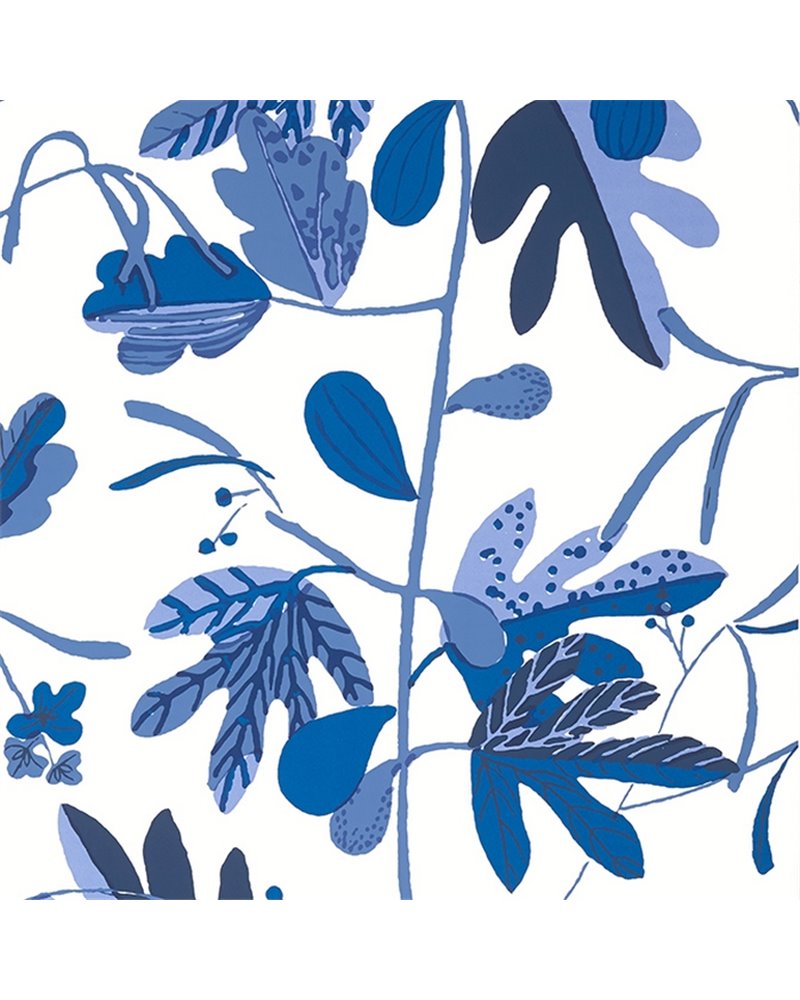 Matisse Leaf Blue and White T16211