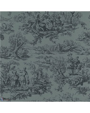 Lovers Toile Hicks Blue 0263LOHICKS