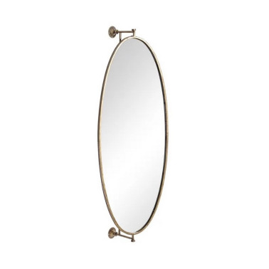 ESPEJO ORO METAL-CRISTAL DECORACIÓN 99,50 X 15 X 36,50 CM R-151327