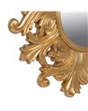 ESPEJO DORADO CRISTAL-PU DECORACIÓN 114 X 4,50 X 114 CM R-606117