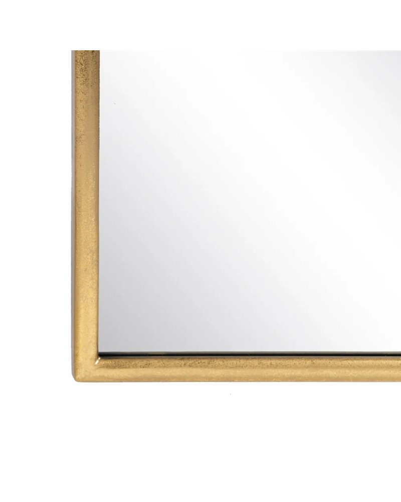 Espejo Industrial Oro Viejo Metálico Ventana 102 x 147 cm - Thai