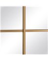 ESPEJO VENTANA ORO METAL-CRISTAL 90 X 3 X 180 CM R-600433