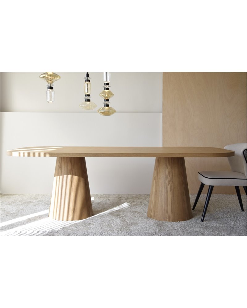 MESA COMEDOR DOLMEN FRESNO NATURAL REF. 34AC22526