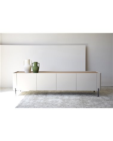 MUEBLE TV ARENA MATE Y ROBLE NATURAL REF. 34H21370A