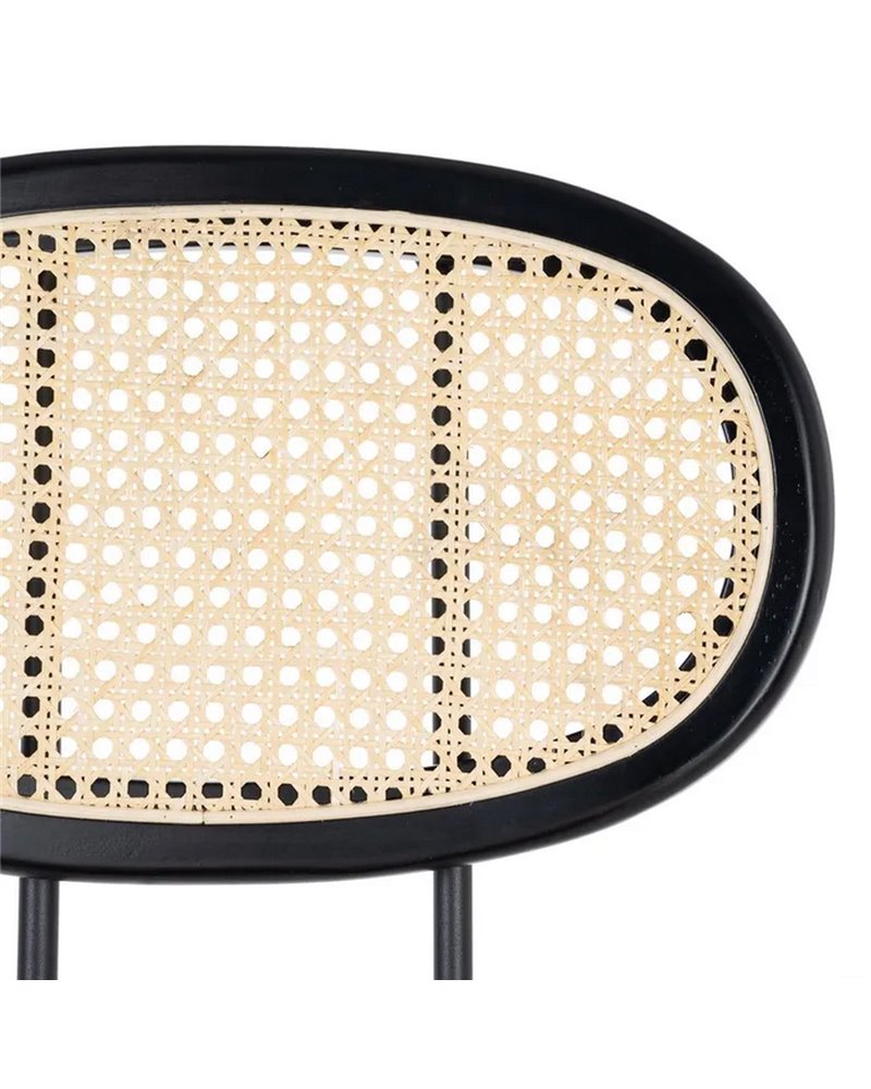 SILLA CALABAZA TEJIDO-METAL SALÓN 48 X 54 X 80 CM REF.605387