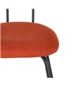 SILLA CALABAZA TEJIDO-METAL SALÓN 48 X 54 X 80 CM REF.605387