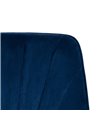 SILLA TERCIOPELO AZUL SALÓN 51 X 55 X 82 CM REF.605515