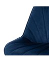SILLA TERCIOPELO AZUL SALÓN 51 X 55 X 82 CM REF.605515