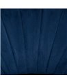 SILLA TERCIOPELO AZUL SALÓN 51 X 55 X 82 CM REF.605515