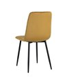 SILLA DORADO METAL SALÓN 55 X 44 X 88,50 CM REF.606150