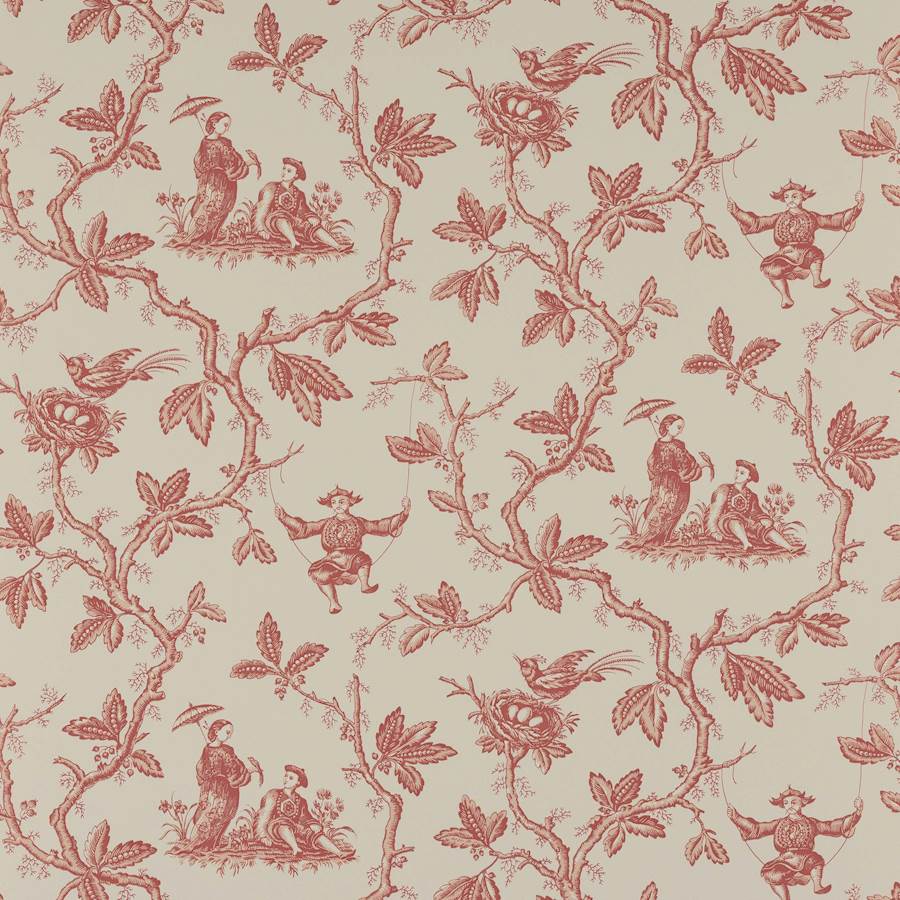 Toile Chinoise Pink W7017-01