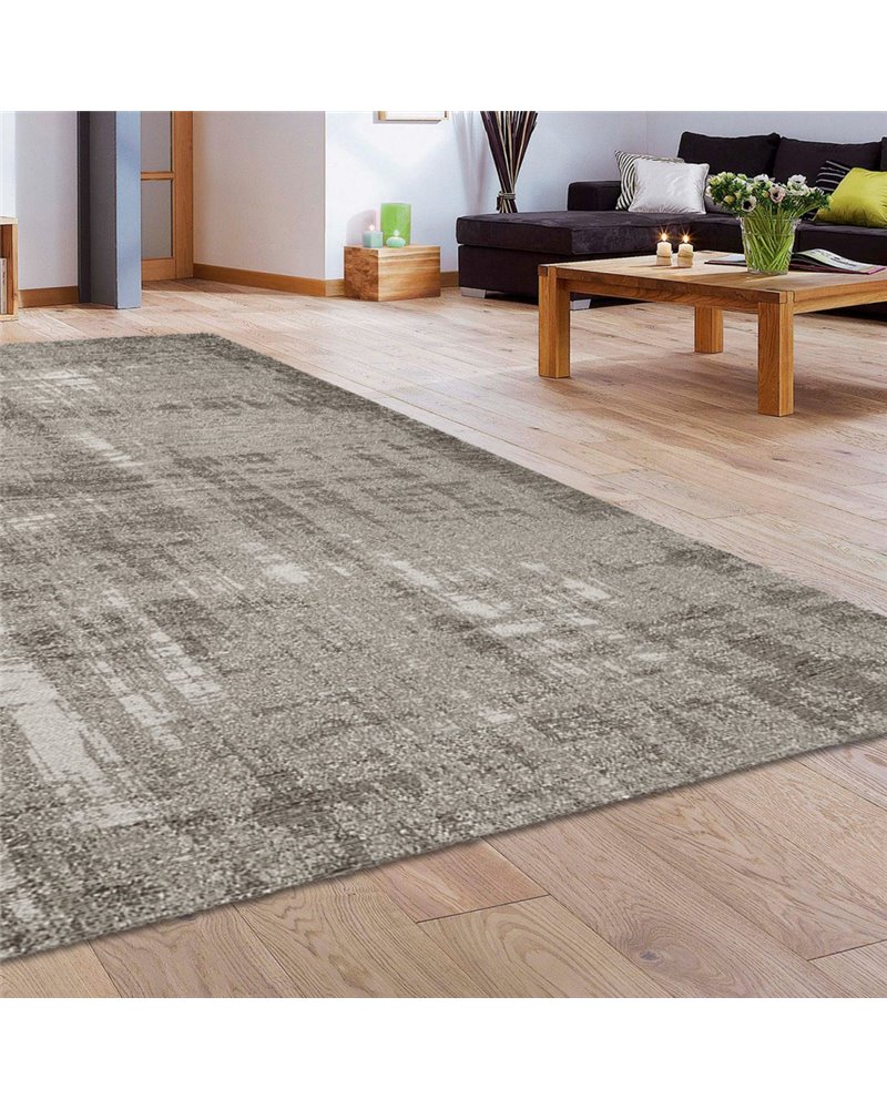 ALFOMBRA ANTIK CHENILLE GRUNGE TAUPE