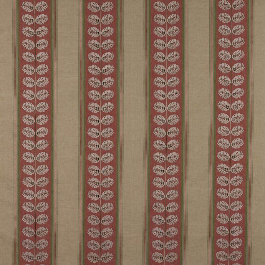 Woodcote Stripe Red Green F3603-01