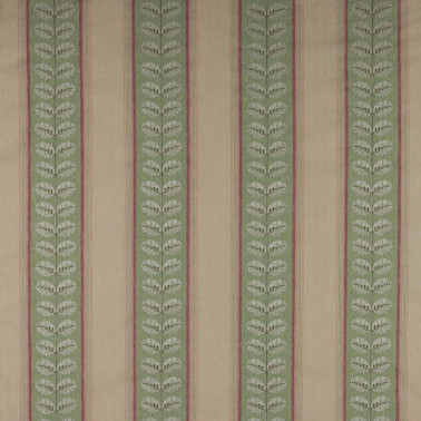 Woodcote Stripe Pink Green F3603-05