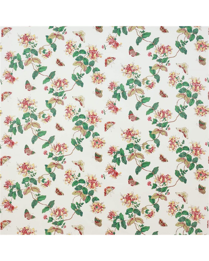 Honeysuckle Red Chintz 01090-01