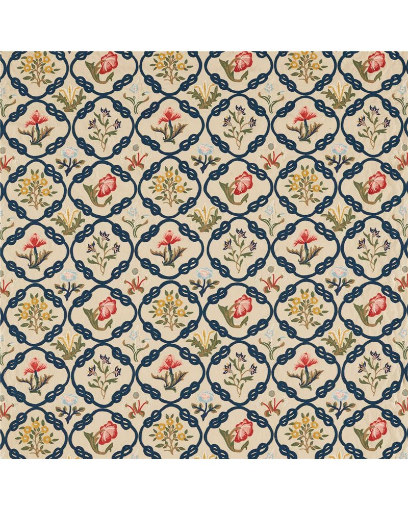 Mays Coverlet Indigo Rose MEWF237308 Mays Coverlet Indigo Rose MEWF237308