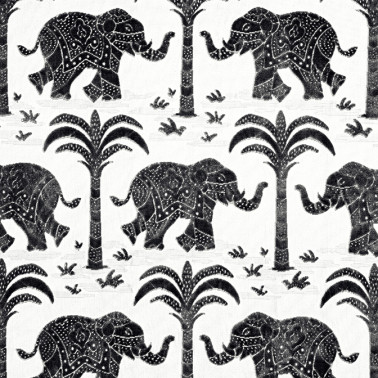 Elephant Velvet Black W716202