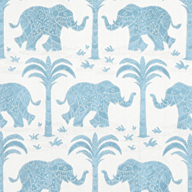 Elephant Velvet French Blue W716204