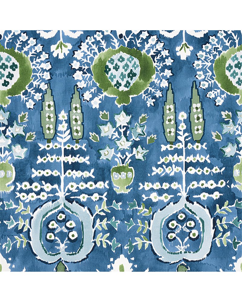 Mendoza Suzani Blue and Green On Navy F916241 Mendoza Suzani Blue and Green On Navy F916241