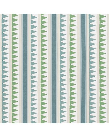 Lomita Stripe Green and Blue F916236