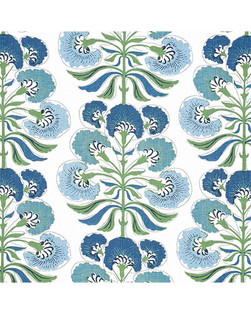 Tybee Tree Green and Blue F916215 Tybee Tree Green and Blue F916215