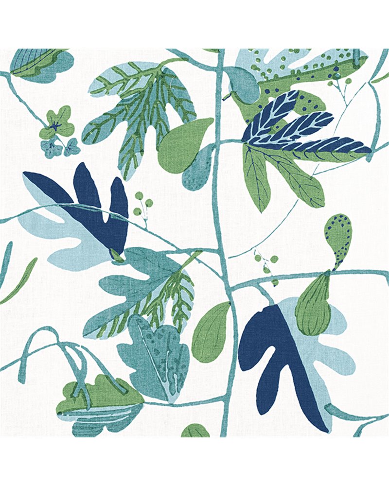 Matisse Leaf Green and Blue F916209 Matisse Leaf Green and Blue F916209