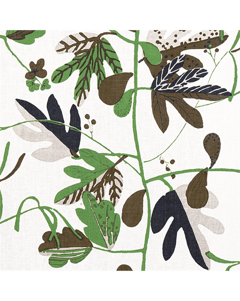 Matisse Leaf Black and Green F916208 Matisse Leaf Black and Green F916208