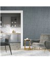 Curtain Black Blue 65047