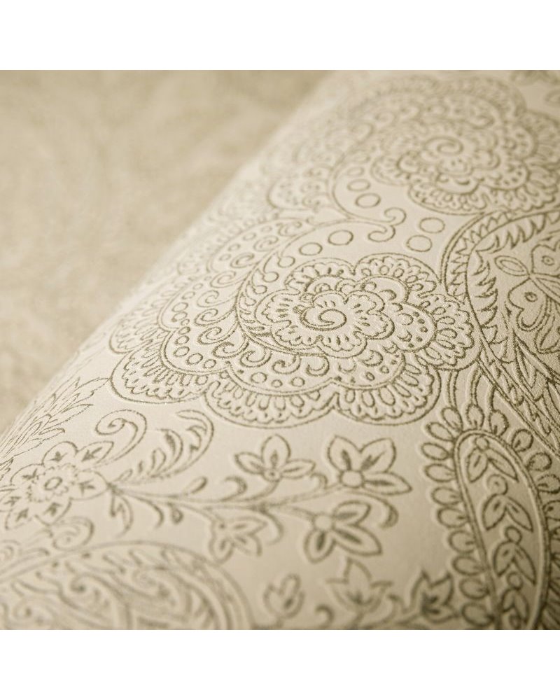 Brocade Cream 65185