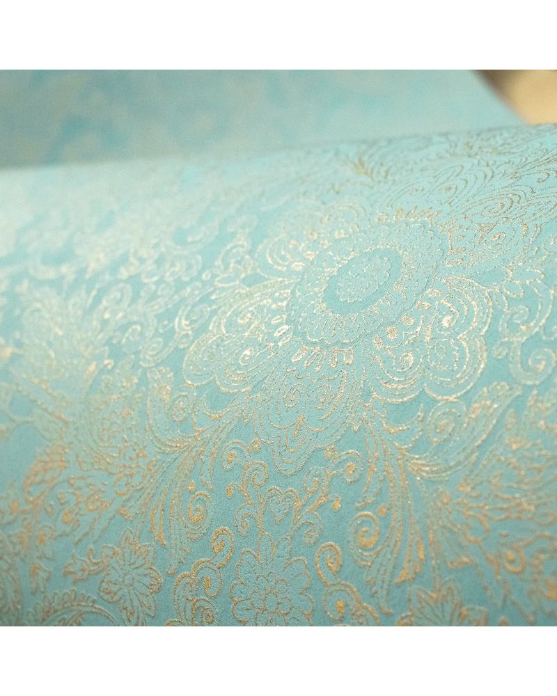 Brocade Turquoise 65187