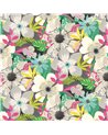 Floral Riot Chalk & Carbon CEP50101W