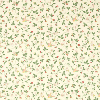 Wild Strawberry Ivory Linen F1606-03