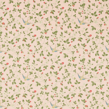 Wild Strawberry Blush Linen F1606-01