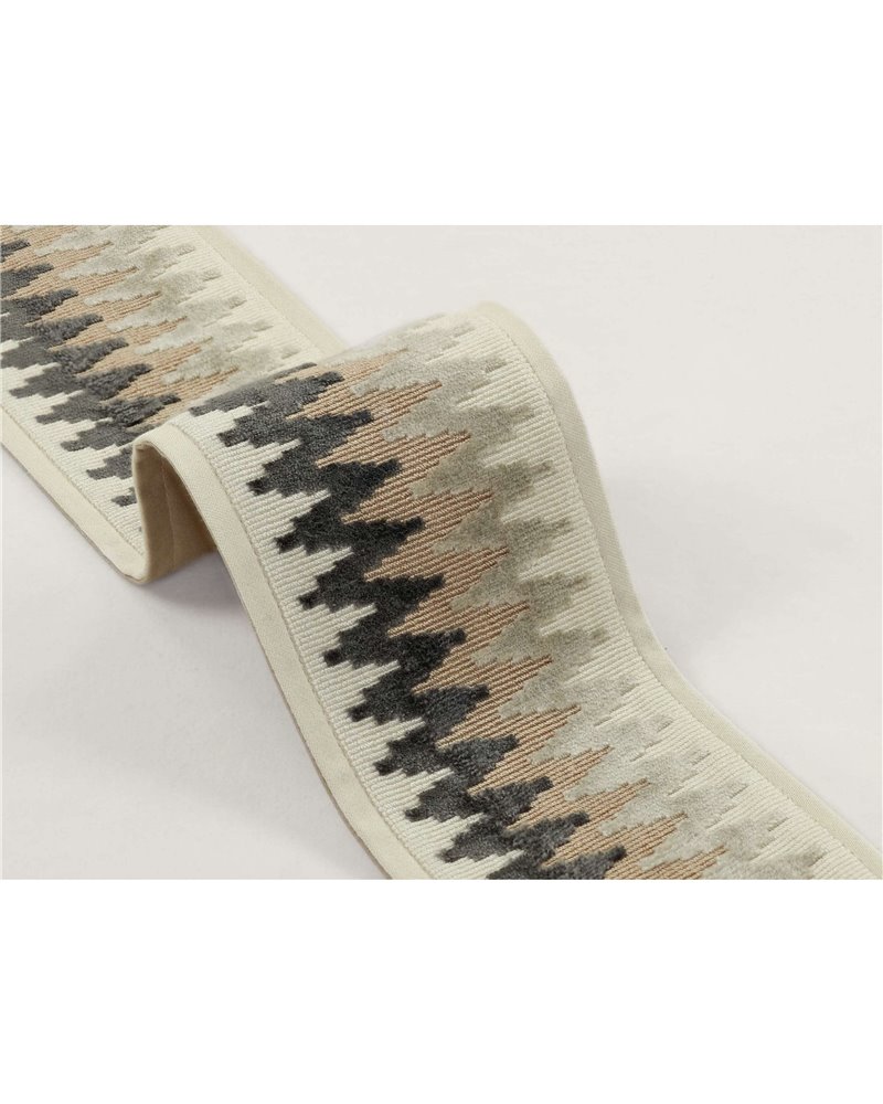 Chevron Braid Gris T116-05 Chevron Braid Gris T116-05