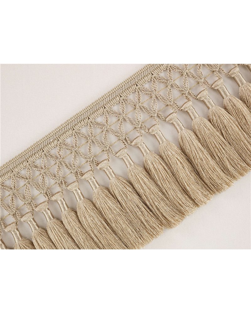 Trellis Fringe Pale Gold T1180-02 Trellis Fringe Pale Gold T1180-02