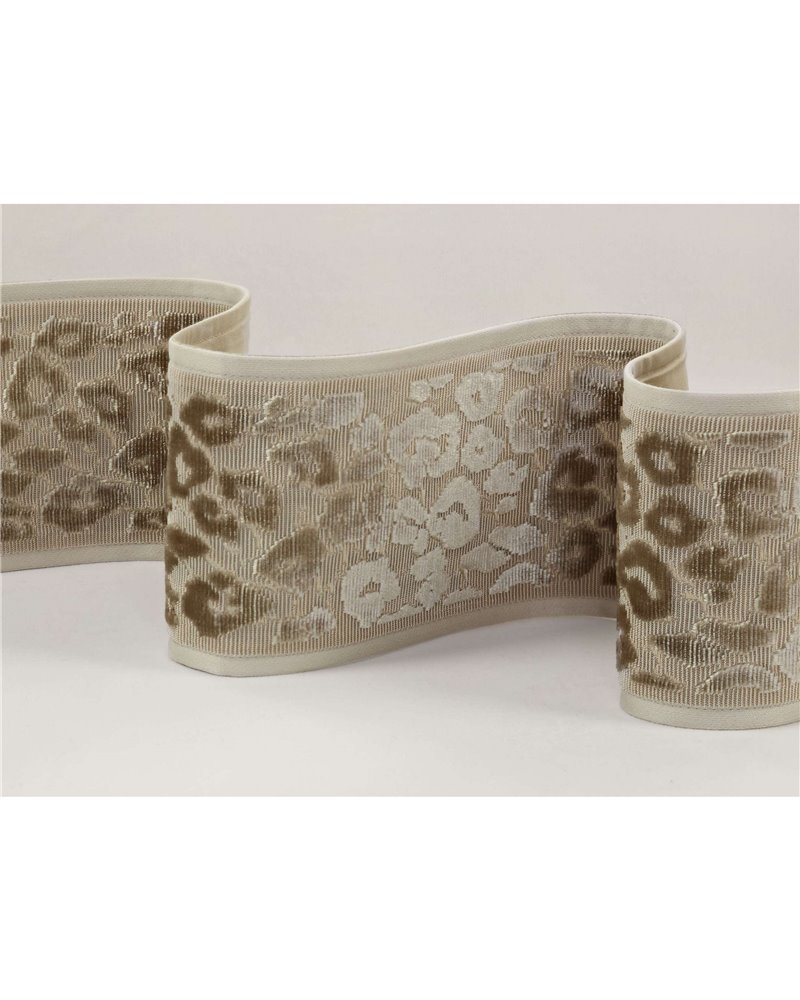 Leopard Velvet Braid Luna T115-03 Leopard Velvet Braid Luna T115-03